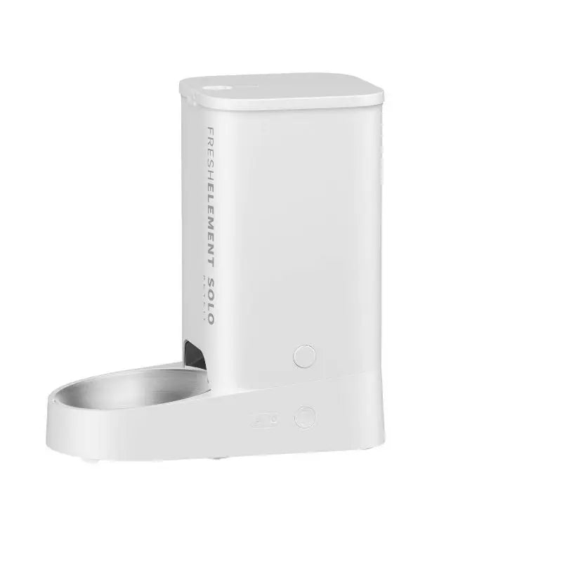 White electronic device with 'Fresh Element Solo' branding on a white background