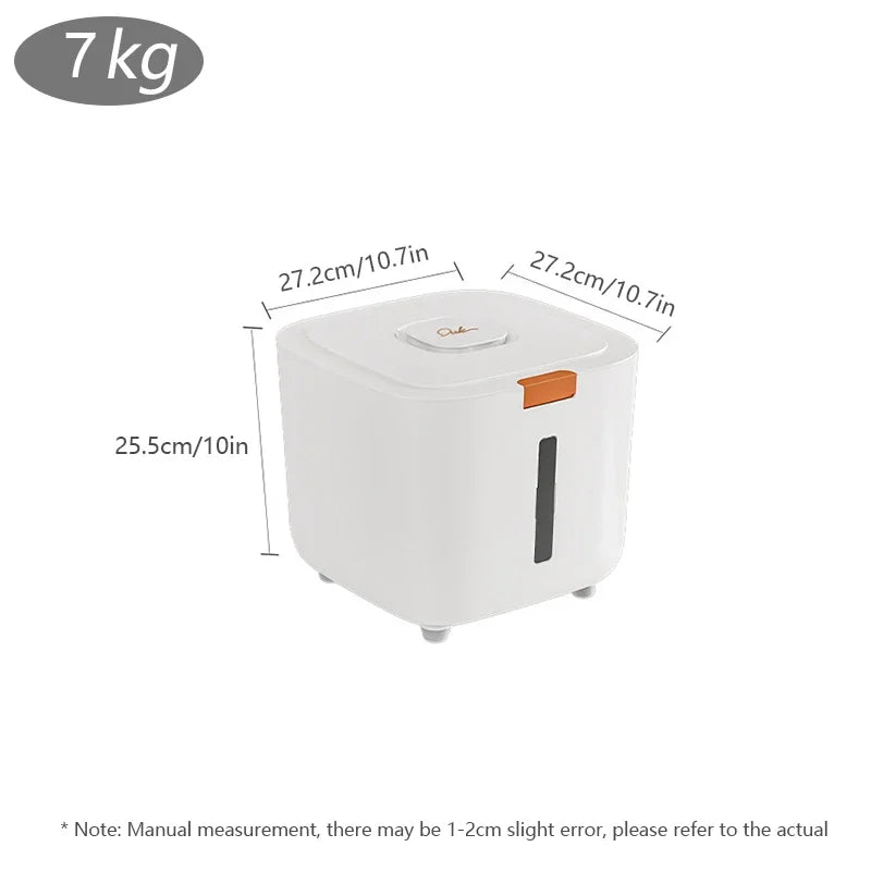 Large Dog Food Container – Airtight Cat Food Storage Barrel