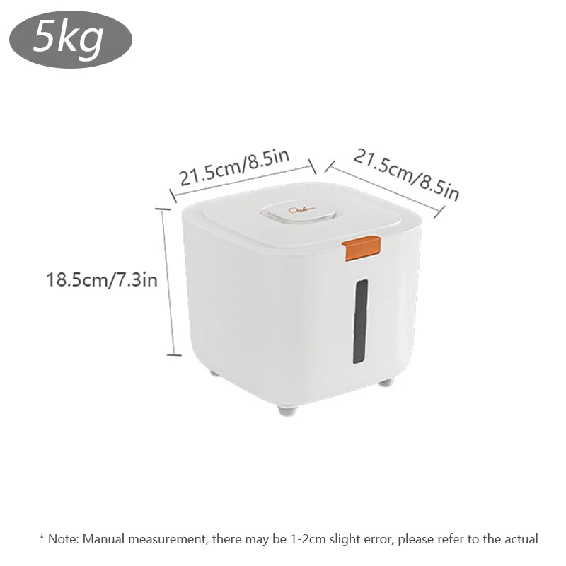 Large Dog Food Container – Airtight Cat Food Storage Barrel