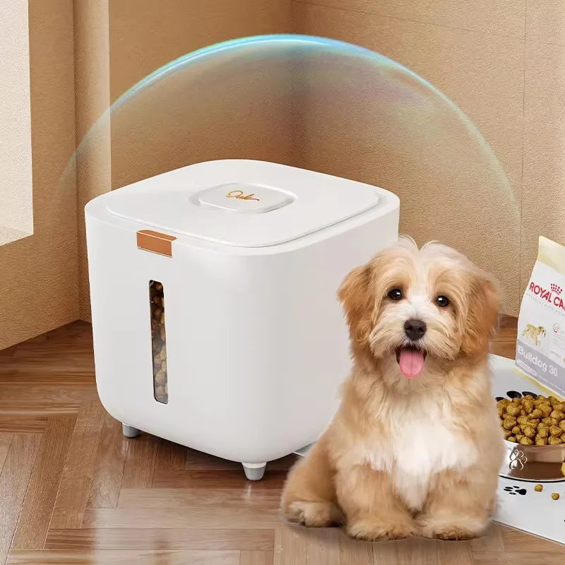 Large Dog Food Container – Airtight Cat Food Storage Barrel